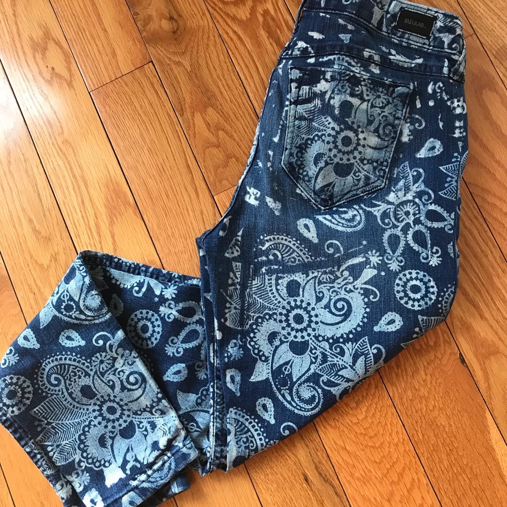 BLEULAB reversible dark denim